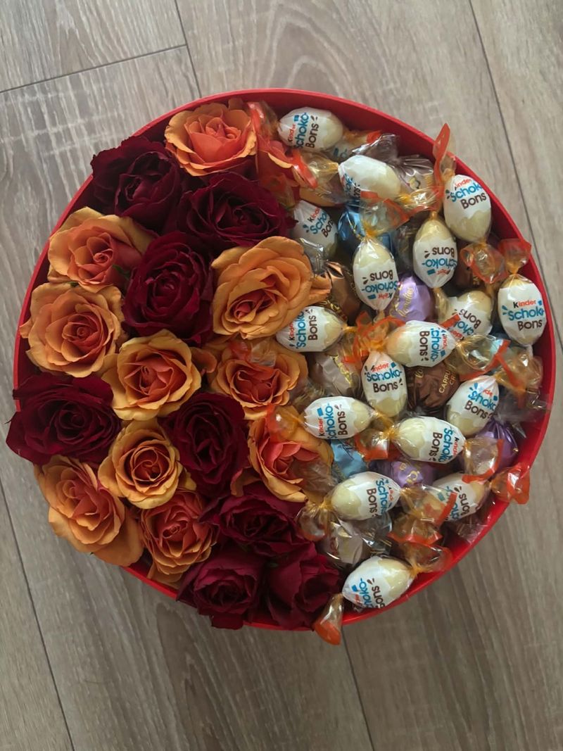 Kinder box — Flower boxy, Lahodné kytice Košice